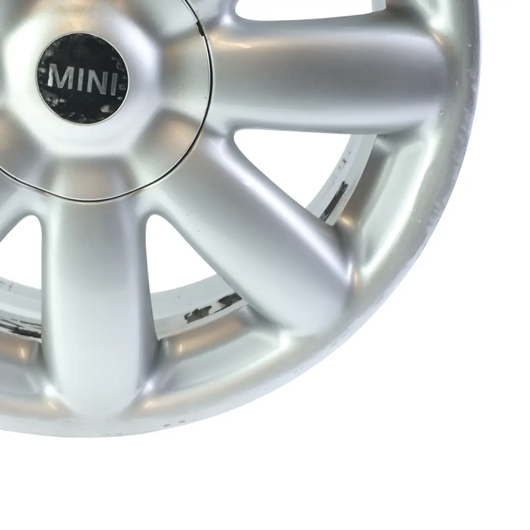 Cerchio In Lega Argento 17" 7J Crown Spoke 104 per Mini Cooper R50 R55 R56 R57 con numero di parte 6769411 Mini Cooper R50 R55 R56 R57 Cerchio In Lega Argento 17" 7J Crown Spoke 104 - SKU 6769411-5 - Numero di parte 6769411