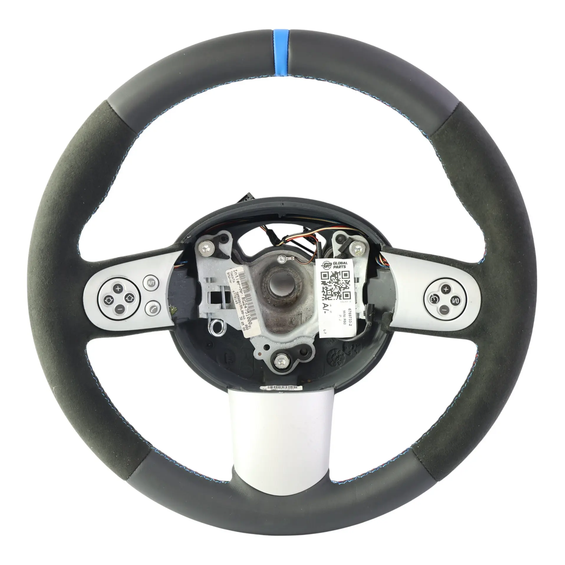 Mini Cooper R50 R53 Kierownica Sport NOWA Czarna Skóra Alcantara 6769733