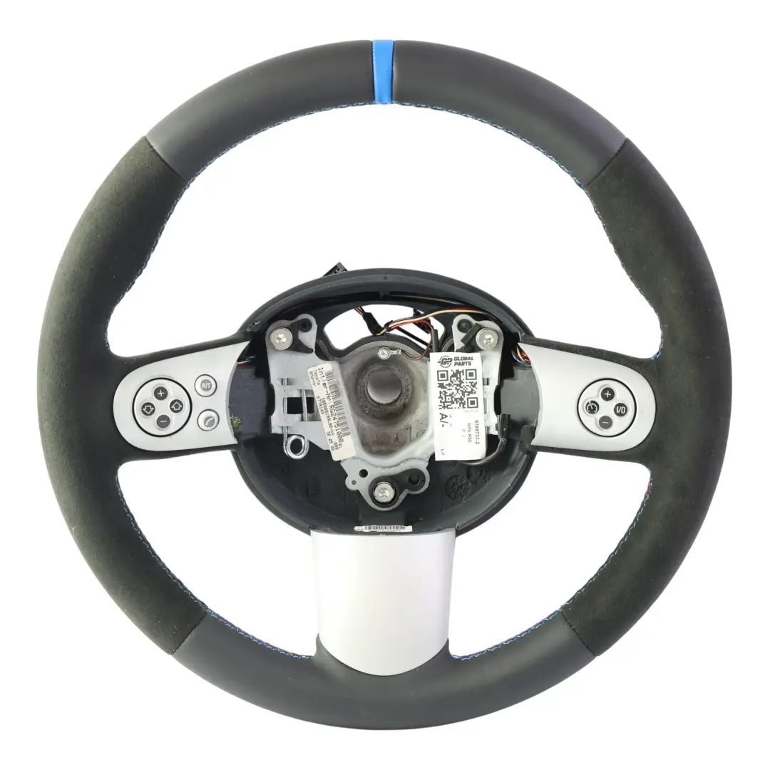 Mini Cooper R50 R52 R53 Steering Wheel NEW Black Leather Alcantara Sport - SKU 6769733-2 - Part number 6769733