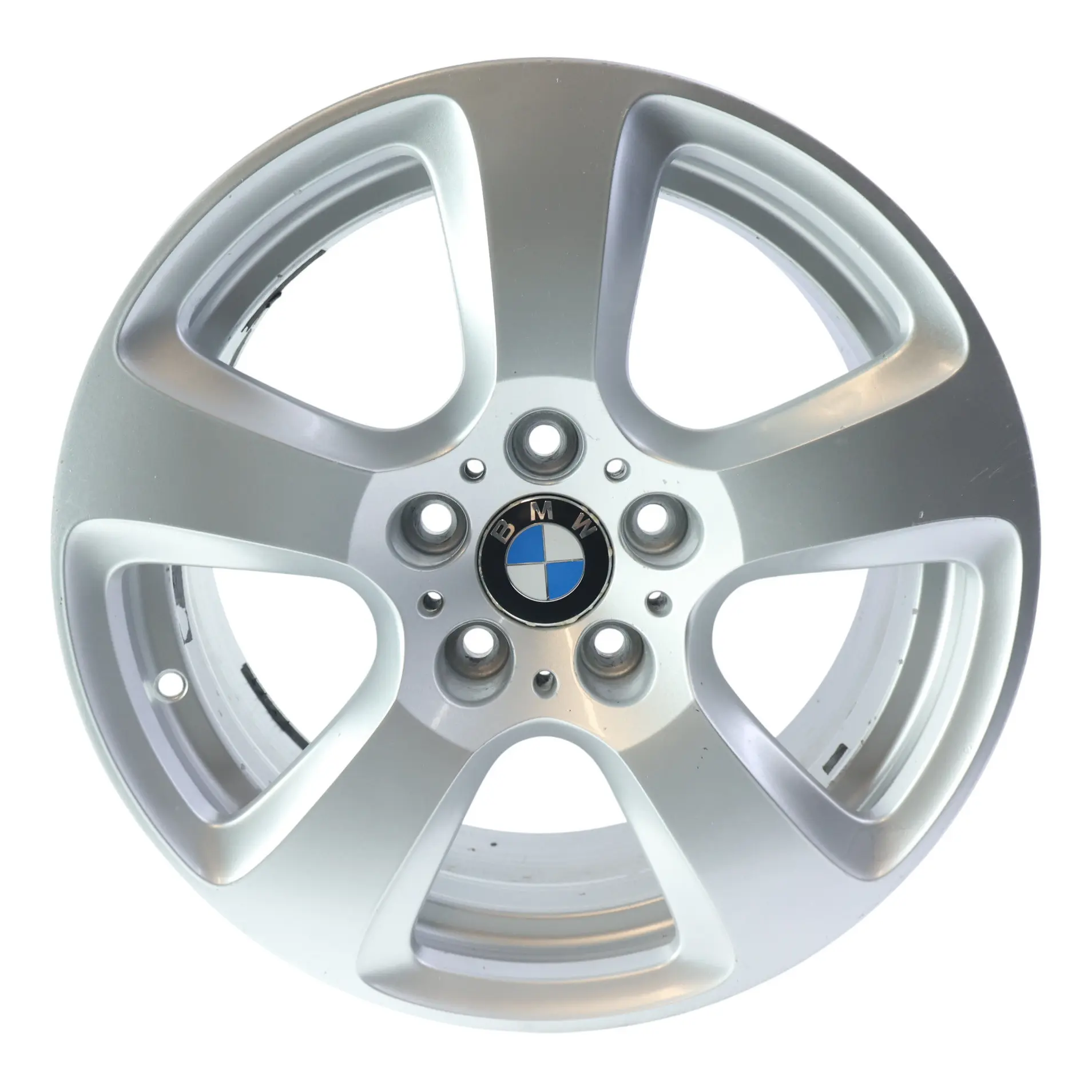 BMW E60 E61 Argento Cerchio In Lega 17" 7,5J ET:20 Styling 243 6777346