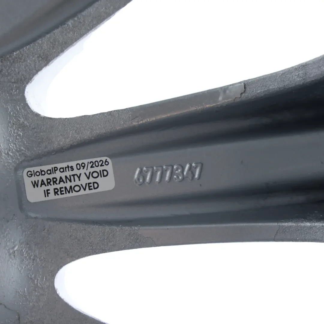 Alloy Wheel Rim 17" Radial Spoke 244 7,5J ET:20 to BMW E60 E61 Silver with Part number 6777347 BMW E60 E61 Silver Alloy Wheel Rim 17" Radial Spoke 244 7,5J ET:20 - SKU 6777347-1 - Part number 6777347