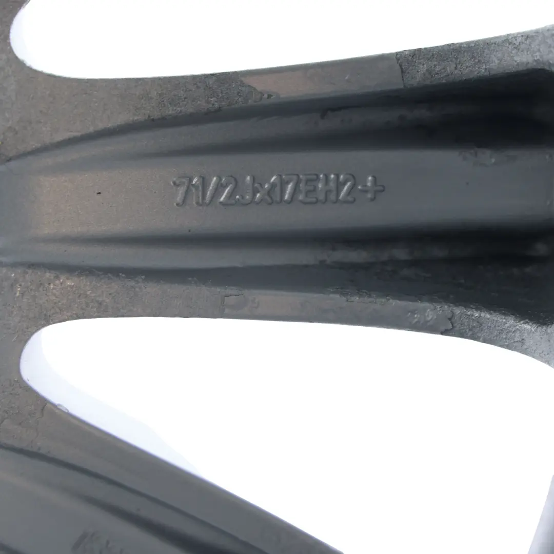 BMW 5 er E60 E61 Alu Felge Alufelge 17" Radiale Speiche 244 7,5J ET:20 - SKU 6777347-1 - Teilenummer 6777347