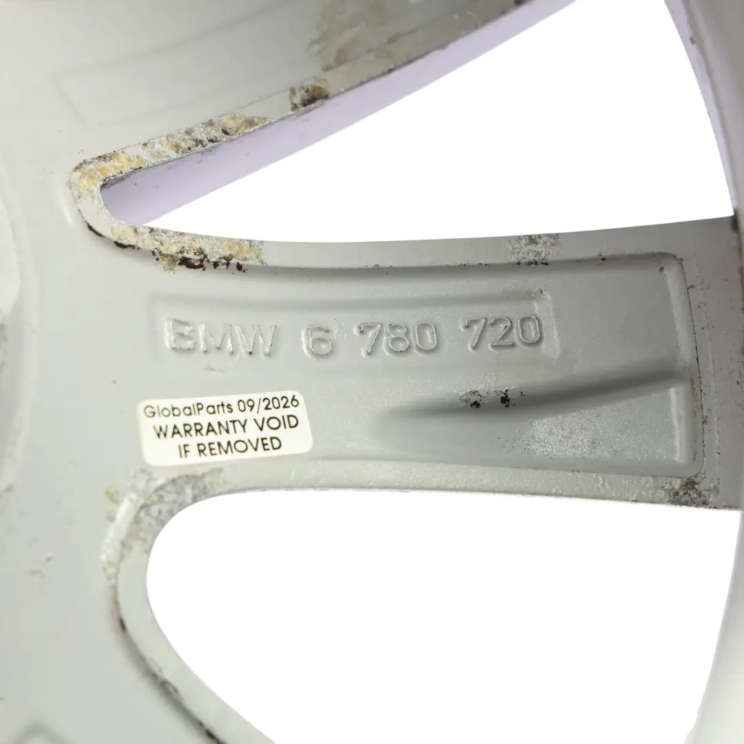 BMW F10 F11 F12 Alloy Wheel Rim 17" V spoke 236 8J ET:30 - SKU 6780720-1 - Part number 6780720