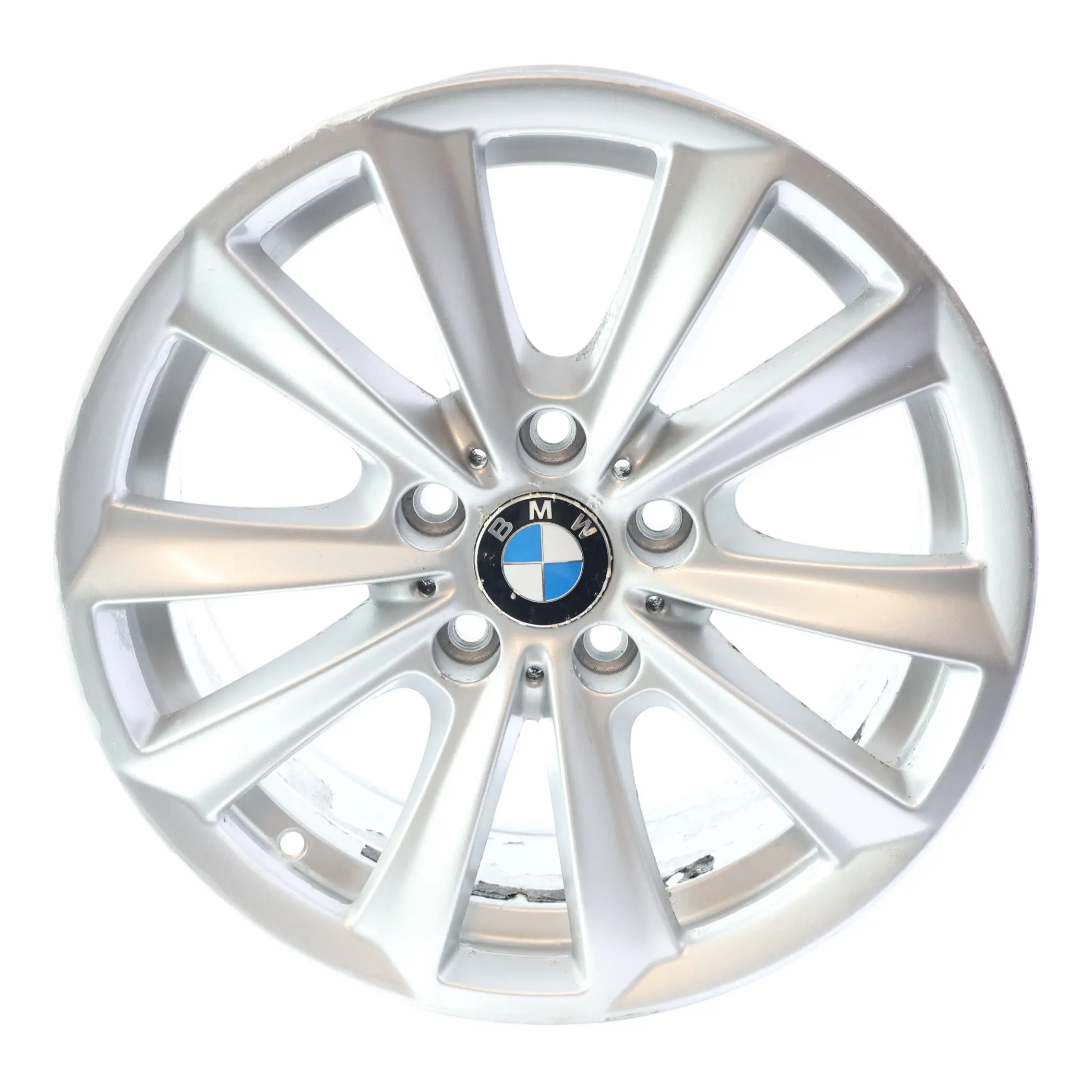 BMW F10 F11 F12 Silver Alloy Wheel Rim 17" V Spoke 236 8J ET:30 6780720