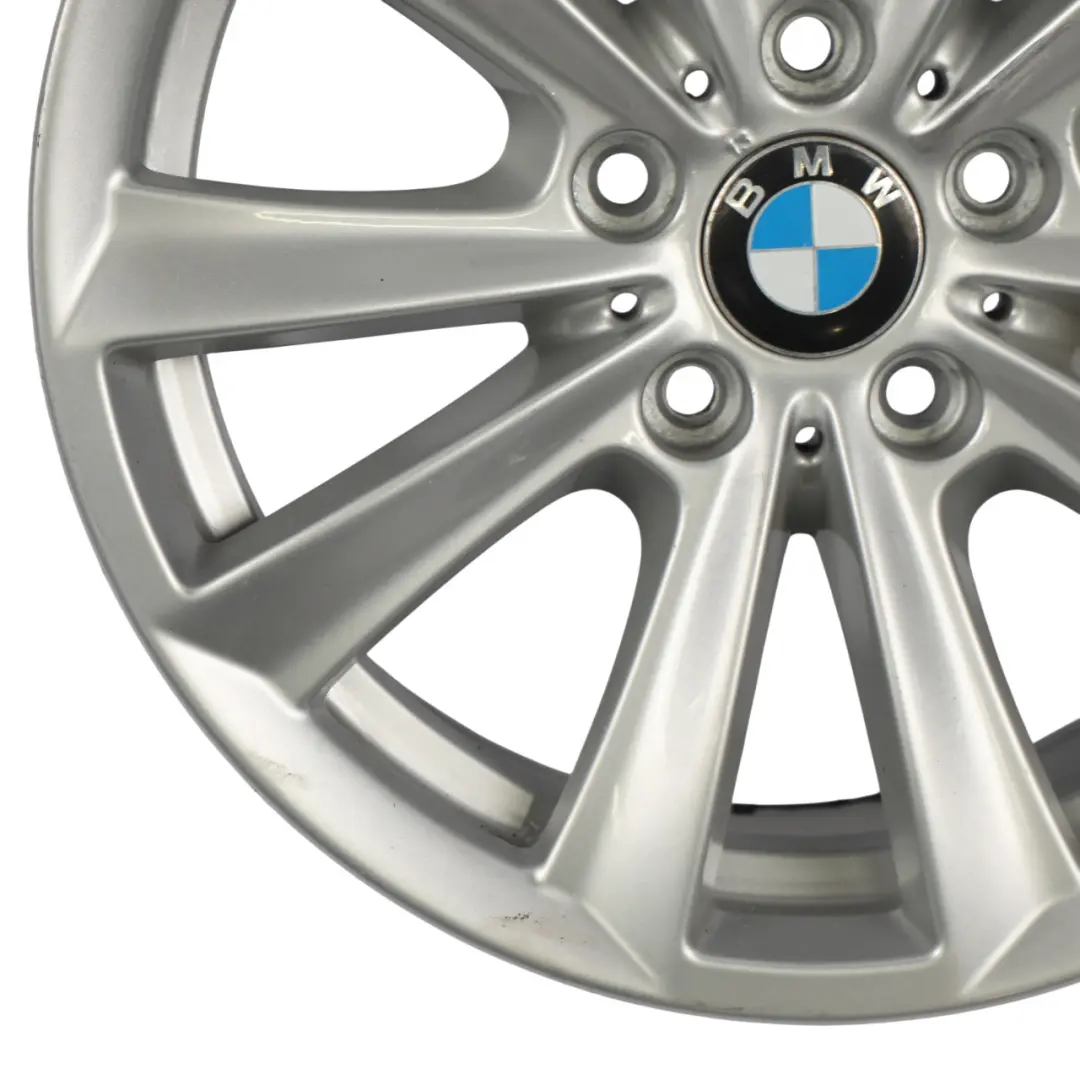 Alloy Wheel Rim 17" V Spoke 236 8J ET:30 to BMW F10 F11 F12 Silver with Part number 6780720 BMW F10 F11 F12 Silver Alloy Wheel Rim 17" V Spoke 236 8J ET:30 - SKU 6780720-4 - Part number 6780720