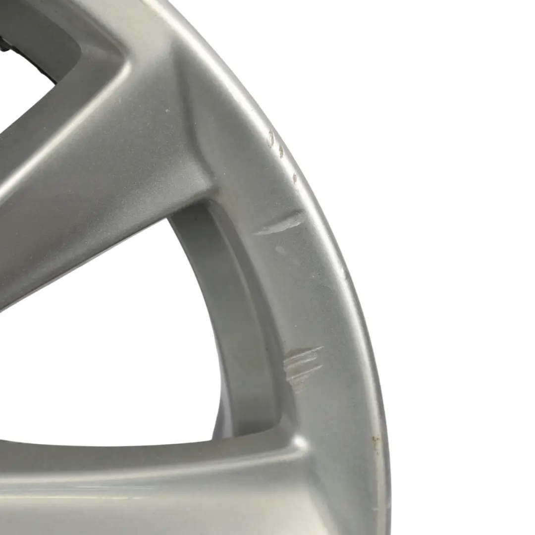 BMW F10 F11 F12 Silver Alloy Wheel Rim 17" V Spoke 236 8J ET:30 - SKU 6780720-4 - Part number 6780720