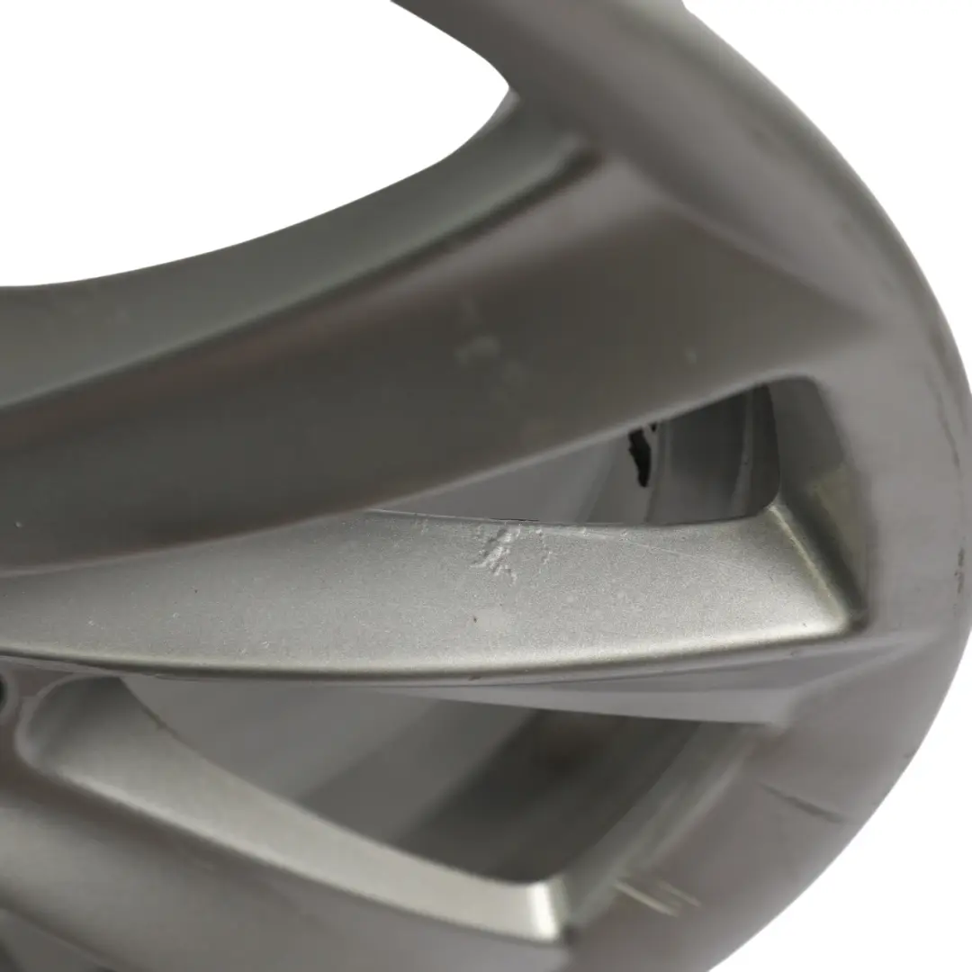 BMW F10 F11 F12 Silver Alloy Wheel Rim 17" V Spoke 236 8J ET:30 - SKU 6780720-4 - Part number 6780720