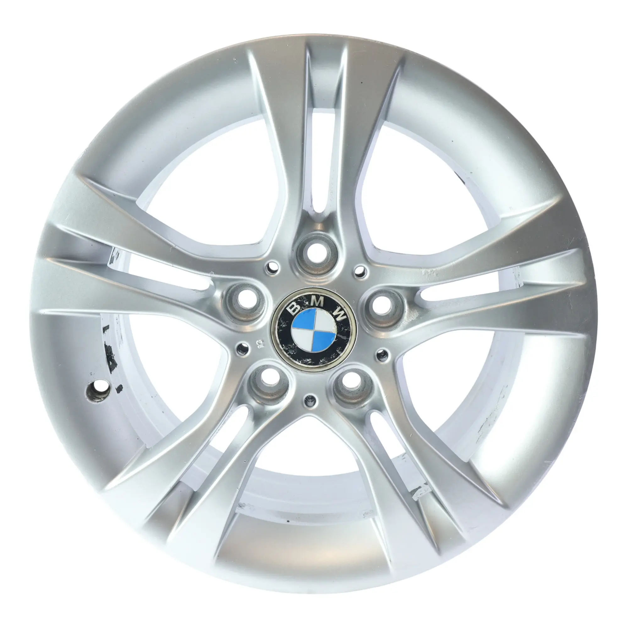 BMW E90 E91 Silver Alloy Wheel Rim 16" Double Spoke 268 7J ET:31 6780907
