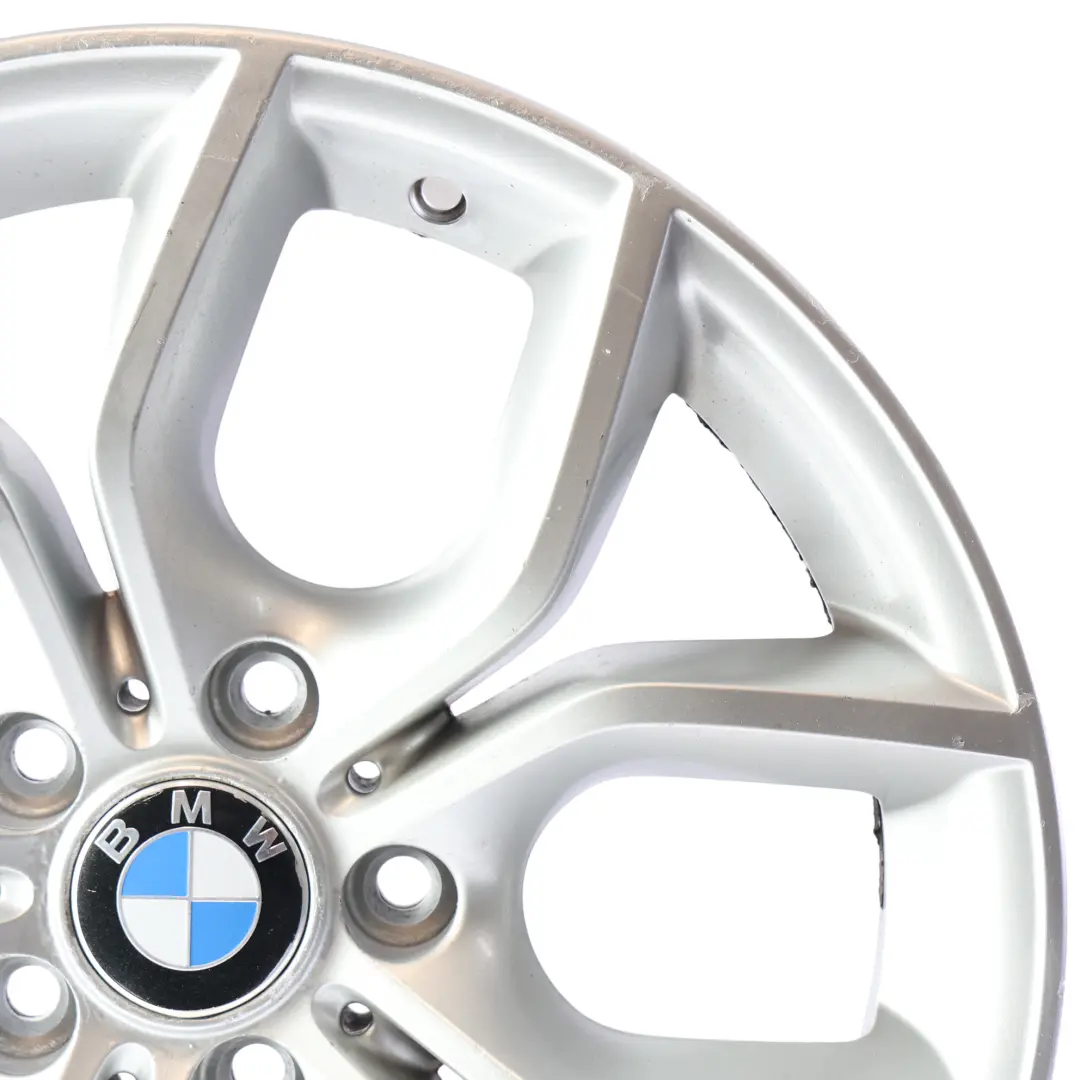 BMW X3 F25 X4 F26 Jante Alliage Argent 18" 8J ET:43 Rayons Y 308 - SKU 6787579-2 - Numéro de pièce 6787579