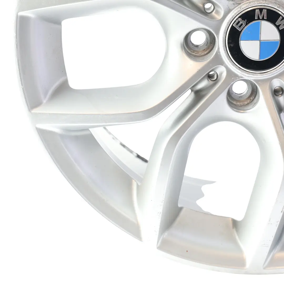Rim Alloy Silver 18" 8J ET:43 Y-Spoke 308 to BMW X3 F25 X4 F26 Wheel with Part number 6787579 BMW X3 F25 X4 F26 Wheel Rim Alloy Silver 18" 8J ET:43 Y-Spoke 308 - SKU 6787579-3 - Part number 6787579
