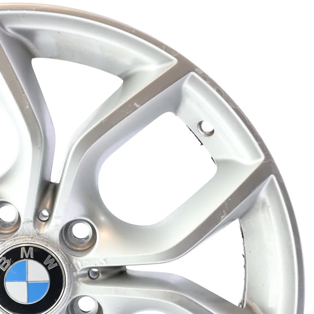 Rim Alloy Silver 18" 8J ET:43 Y-Spoke 308 to BMW X3 F25 X4 F26 Wheel with Part number 6787579 BMW X3 F25 X4 F26 Wheel Rim Alloy Silver 18" 8J ET:43 Y-Spoke 308 - SKU 6787579-3 - Part number 6787579