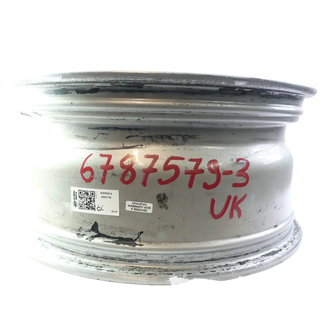 BMW X3 F25 X4 F26 Wheel Rim Alloy Silver 18" 8J ET:43 Y-Spoke 308 - SKU 6787579-3 - Part number 6787579