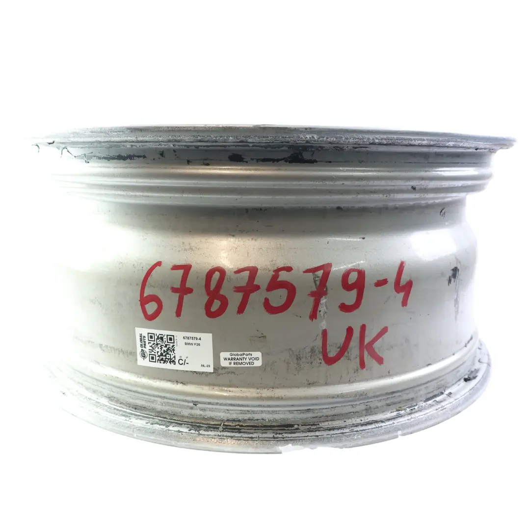 BMW X3 F25 X4 F26 Wheel Rim Alloy Silver 18" 8J ET:43 Y-Spoke 308 - SKU 6787579-4 - Part number 6787579