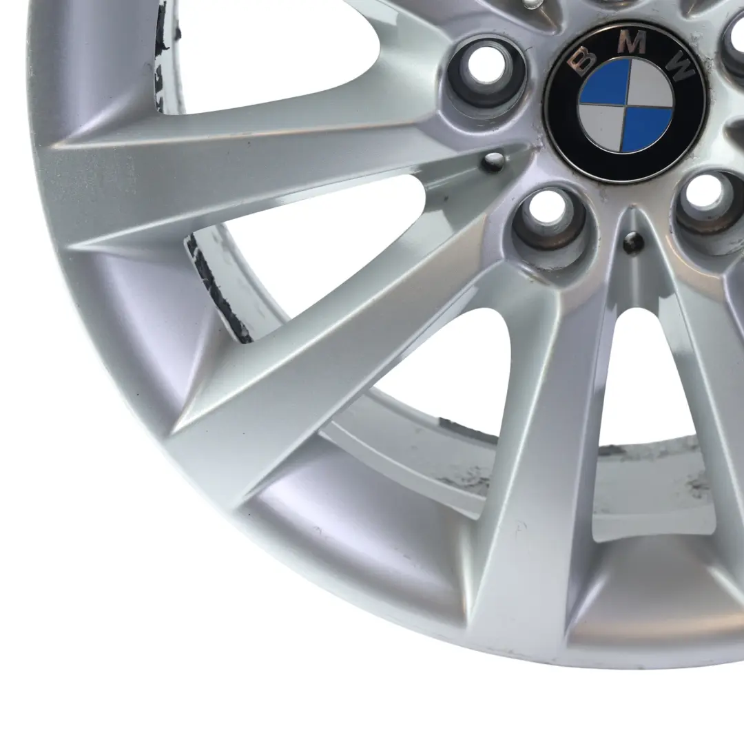 BMW F06 F10 F11 Silver Light Alloy Wheel Rim 18" V Spoke 328 8J ET:30 - SKU 6790173-2 - Part number 6790173