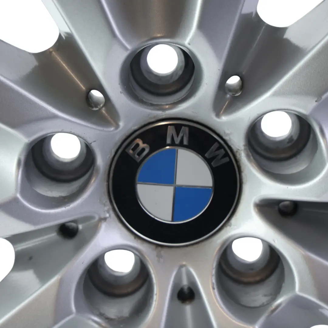 BMW F06 F10 F11 Silver Light Alloy Wheel Rim 18" V Spoke 328 8J ET:30 - SKU 6790173-2 - Part number 6790173