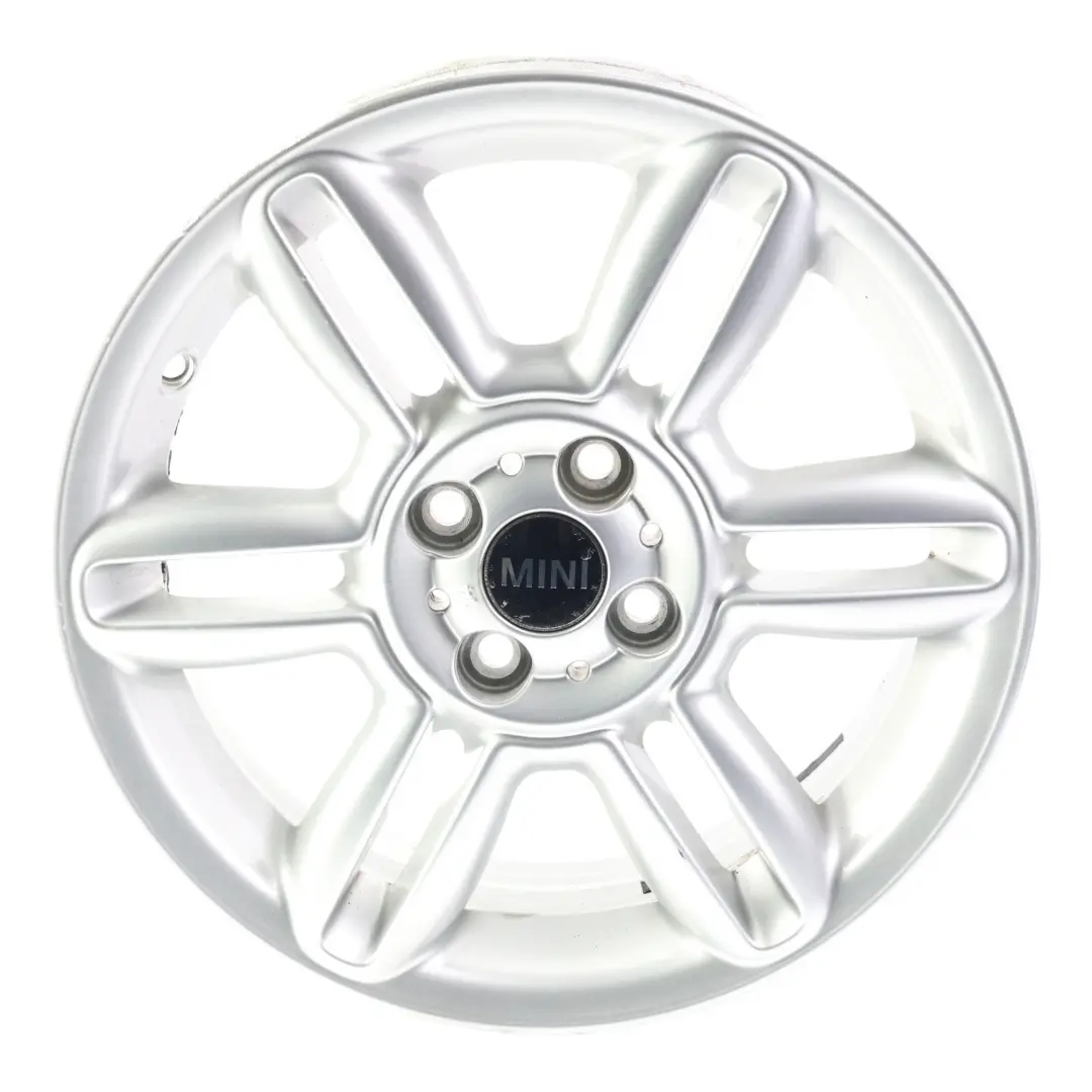 Wheel Rim Mini Cooper One R55 R56 R57 R58 Alloy 16" 6,5J 6-Star Twin Spoke 119 - SKU 6791940-3 - Part number 6791940