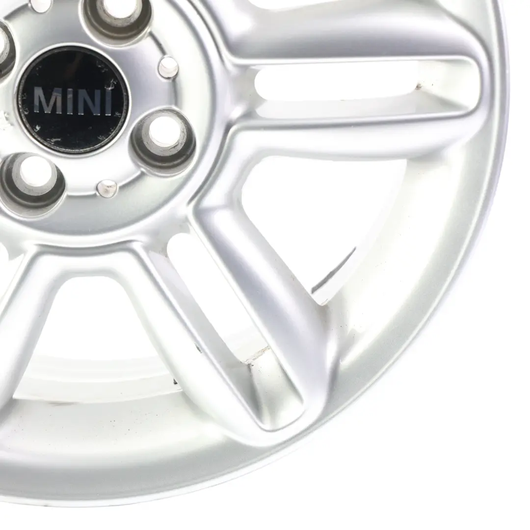 Wheel Rim Mini Cooper One R55 R56 R57 R58 Alloy 16" 6,5J 6-Star Twin Spoke 119 - SKU 6791940-3 - Part number 6791940