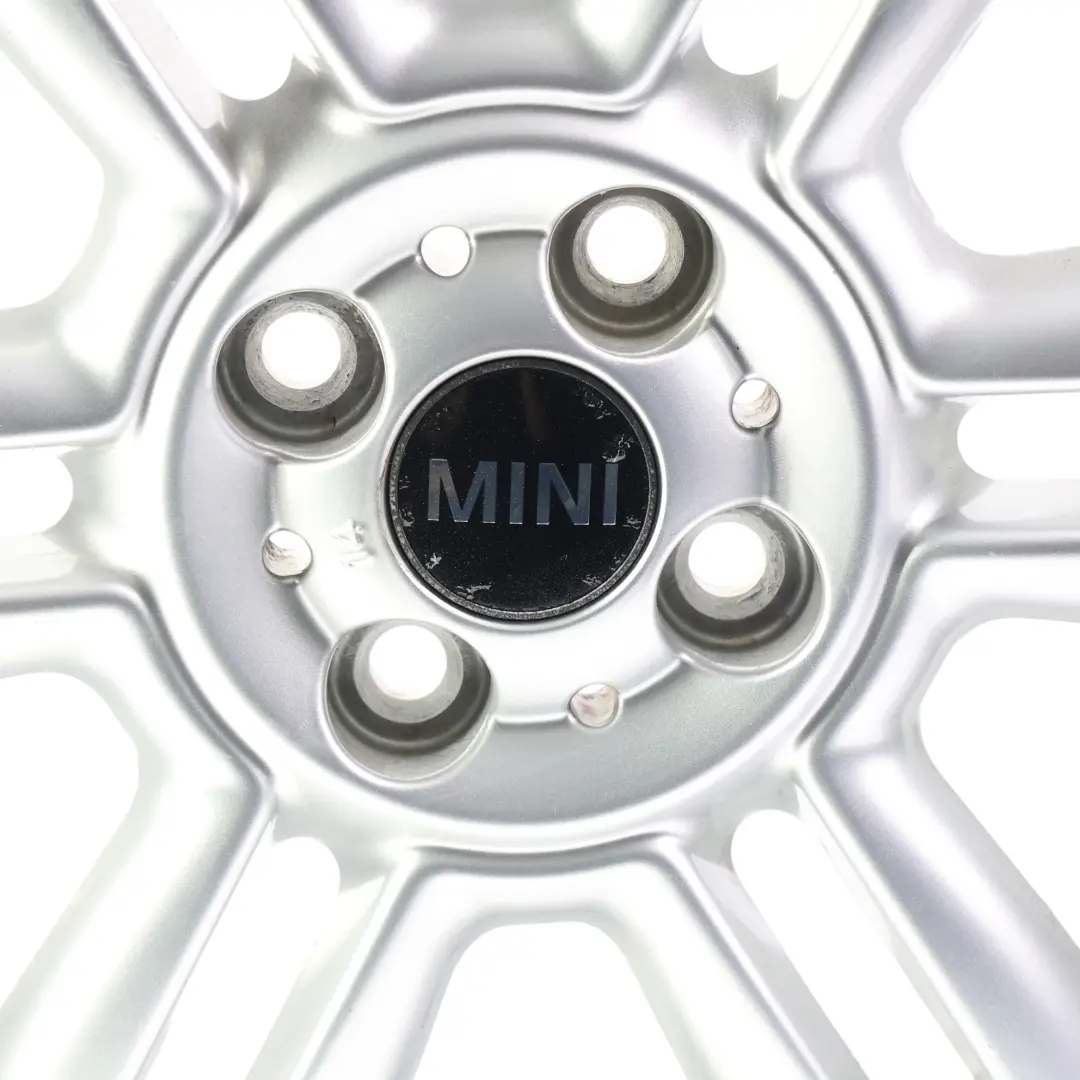 Rim Mini Cooper One R55 R56 R57 R58 Alloy 16" 6,5J 6-Star Twin Spoke 119 to Wheel with Part number 6791940 Wheel Rim Mini Cooper One R55 R56 R57 R58 Alloy 16" 6,5J 6-Star Twin Spoke 119 - SKU 6791940-3 - Part number 6791940
