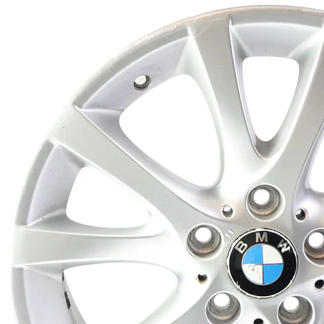 BMW E81 E82 E87 LCI Alloy Wheel Rim 18" 7,5J ET:49 V Spoke Silver - SKU 6795563-3 - Part number 6795563