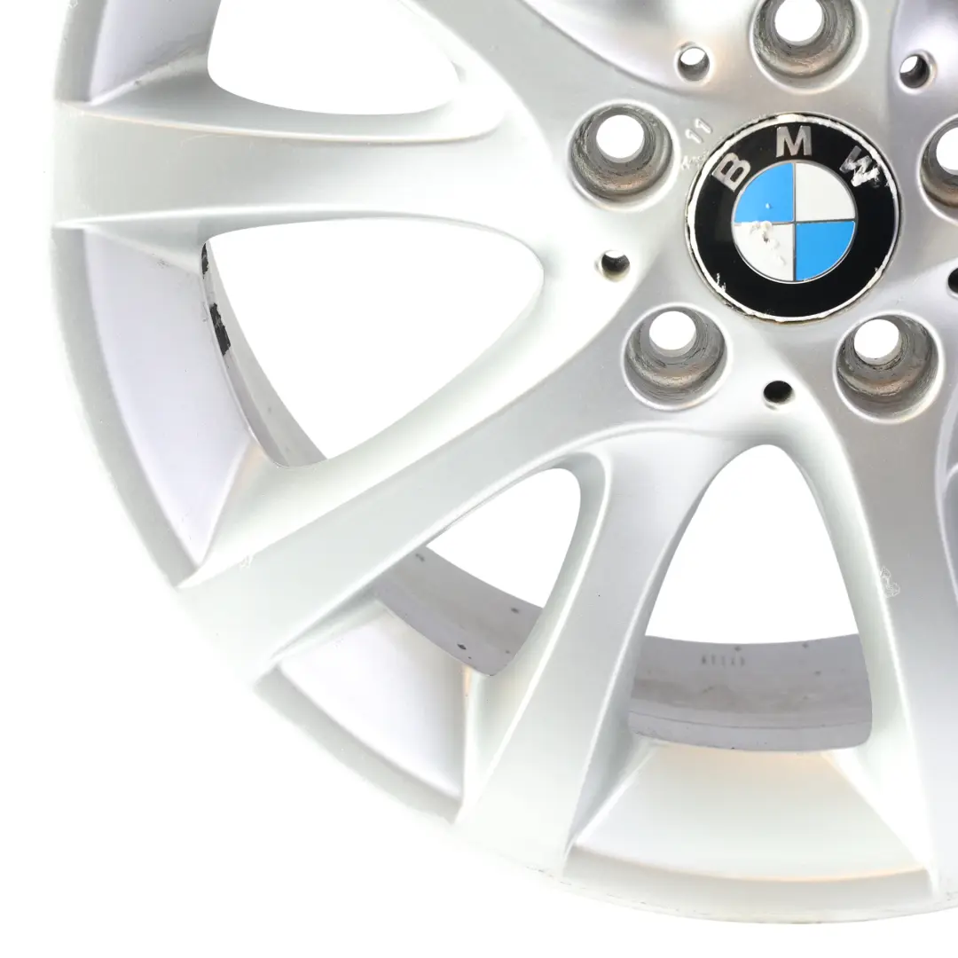 BMW E81 E82 E87 LCI Alloy Wheel Rim 18" 7,5J ET:49 V Spoke Silver - SKU 6795563-3 - Part number 6795563