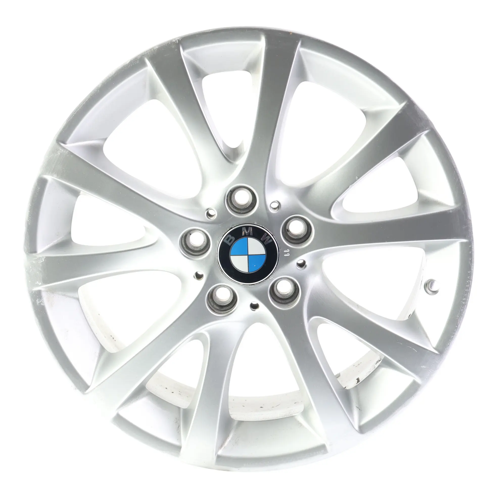 BMW E81 E82 E87 LCI Alloy Wheel Rim Silver 18" 7,5J ET:49 V Spoke 6795563