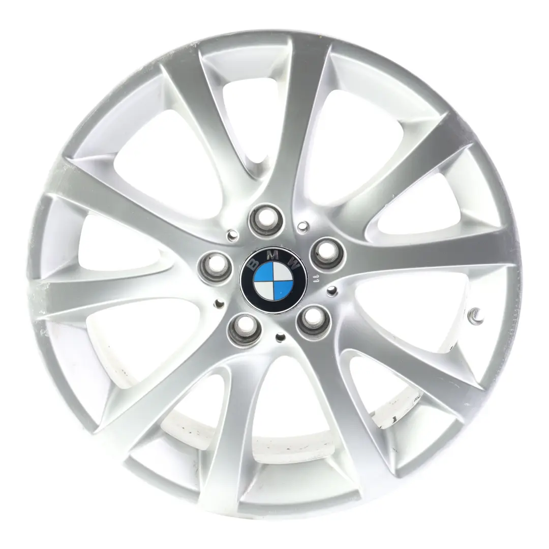 Alloy Wheel Rim Silver 18" 7,5J ET:49 V Spoke to BMW E81 E82 E87 LCI with Part number 6795563 BMW E81 E82 E87 LCI Alloy Wheel Rim Silver 18" 7,5J ET:49 V Spoke - SKU 6795563-4 - Part number 6795563