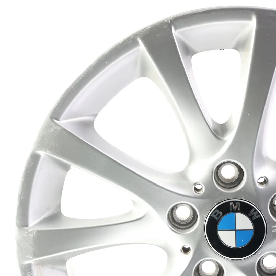 Alloy Wheel Rim Silver 18" 7,5J ET:49 V Spoke to BMW E81 E82 E87 LCI with Part number 6795563 BMW E81 E82 E87 LCI Alloy Wheel Rim Silver 18" 7,5J ET:49 V Spoke - SKU 6795563-4 - Part number 6795563
