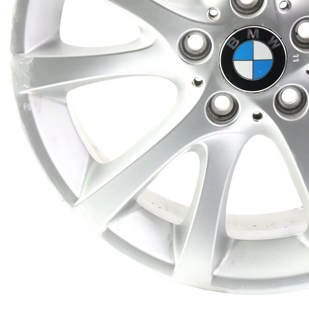 Alloy Wheel Rim Silver 18" 7,5J ET:49 V Spoke to BMW E81 E82 E87 LCI with Part number 6795563 BMW E81 E82 E87 LCI Alloy Wheel Rim Silver 18" 7,5J ET:49 V Spoke - SKU 6795563-4 - Part number 6795563