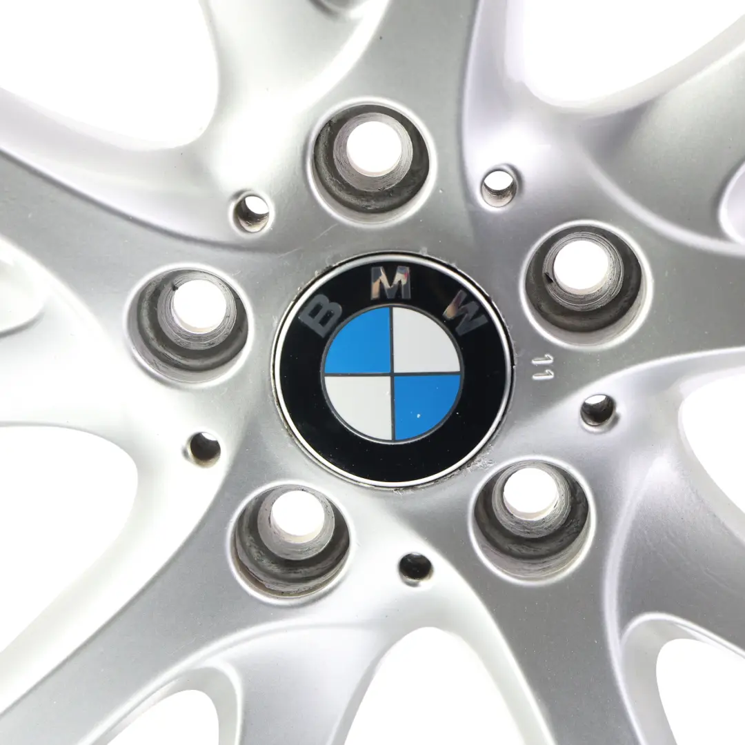Alloy Wheel Rim Silver 18" 7,5J ET:49 V Spoke to BMW E81 E82 E87 LCI with Part number 6795563 BMW E81 E82 E87 LCI Alloy Wheel Rim Silver 18" 7,5J ET:49 V Spoke - SKU 6795563-4 - Part number 6795563