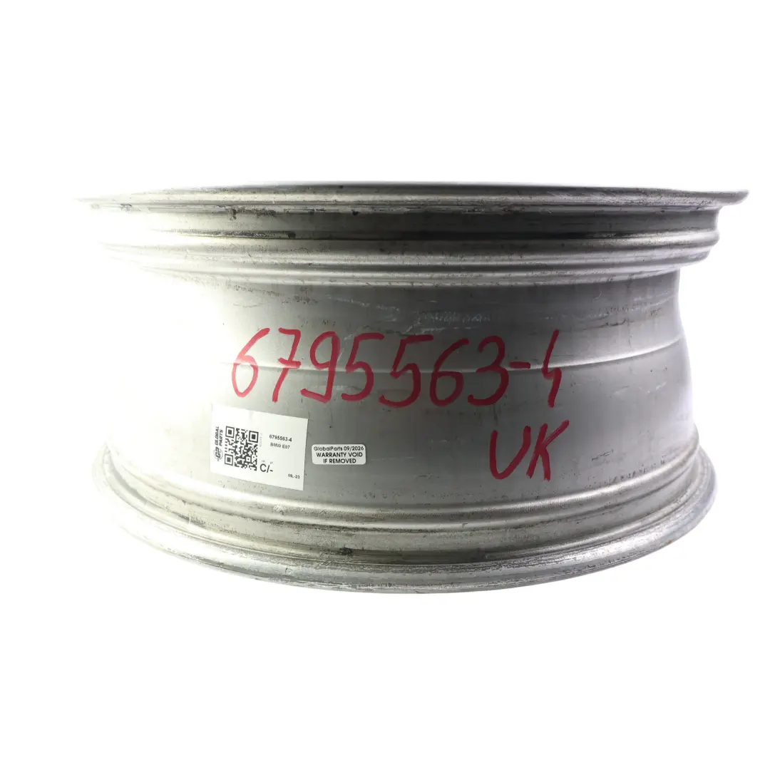 Alloy Wheel Rim Silver 18" 7,5J ET:49 V Spoke to BMW E81 E82 E87 LCI with Part number 6795563 BMW E81 E82 E87 LCI Alloy Wheel Rim Silver 18" 7,5J ET:49 V Spoke - SKU 6795563-4 - Part number 6795563