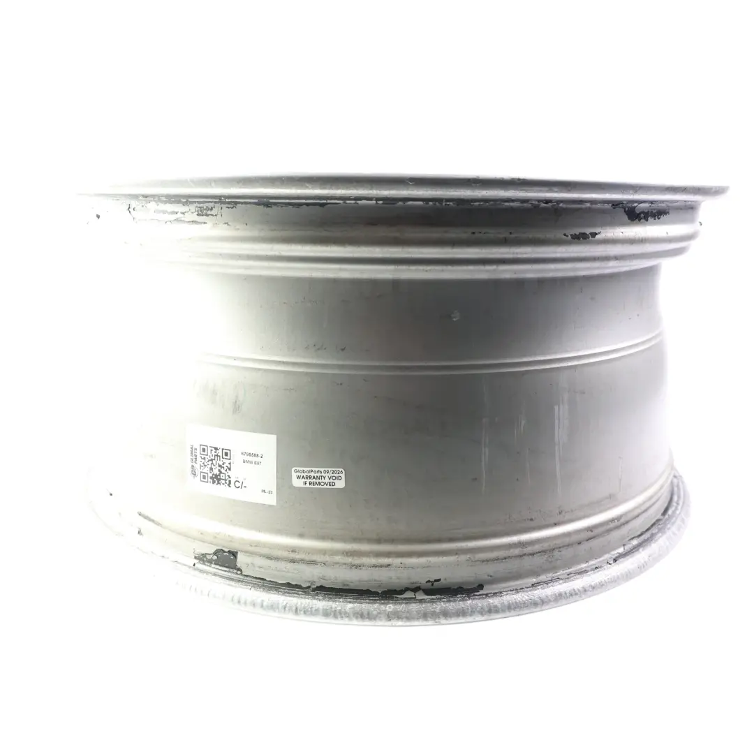 BMW E81 E87 LCI Cerchio Lega Argento 18" V Spoke 372 8,5J ET:52 - SKU 6795588-2 - Numero di parte 6795588