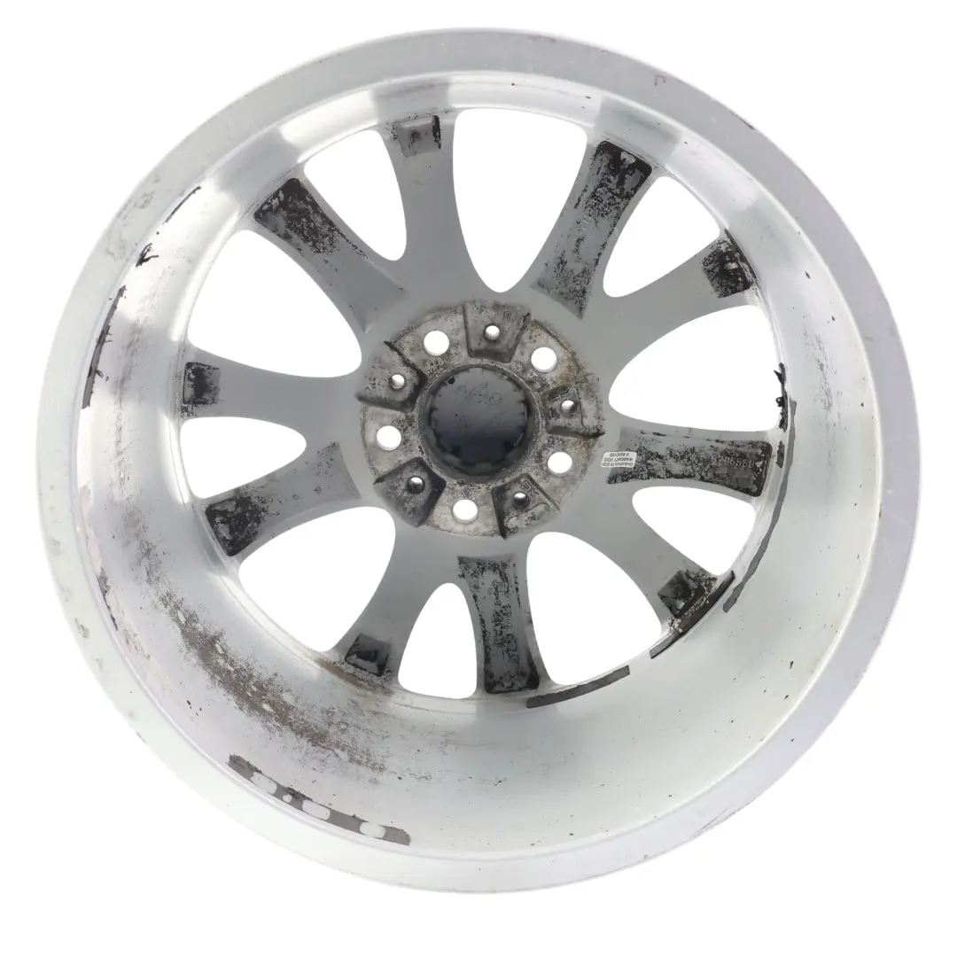 Alloy Wheel Rim Silver 18" V Spoke 372 8,5J ET:52 to BMW E81 E87 LCI with Part number 6795588 BMW E81 E87 LCI Alloy Wheel Rim Silver 18" V Spoke 372 8,5J ET:52 - SKU 6795588-2 - Part number 6795588