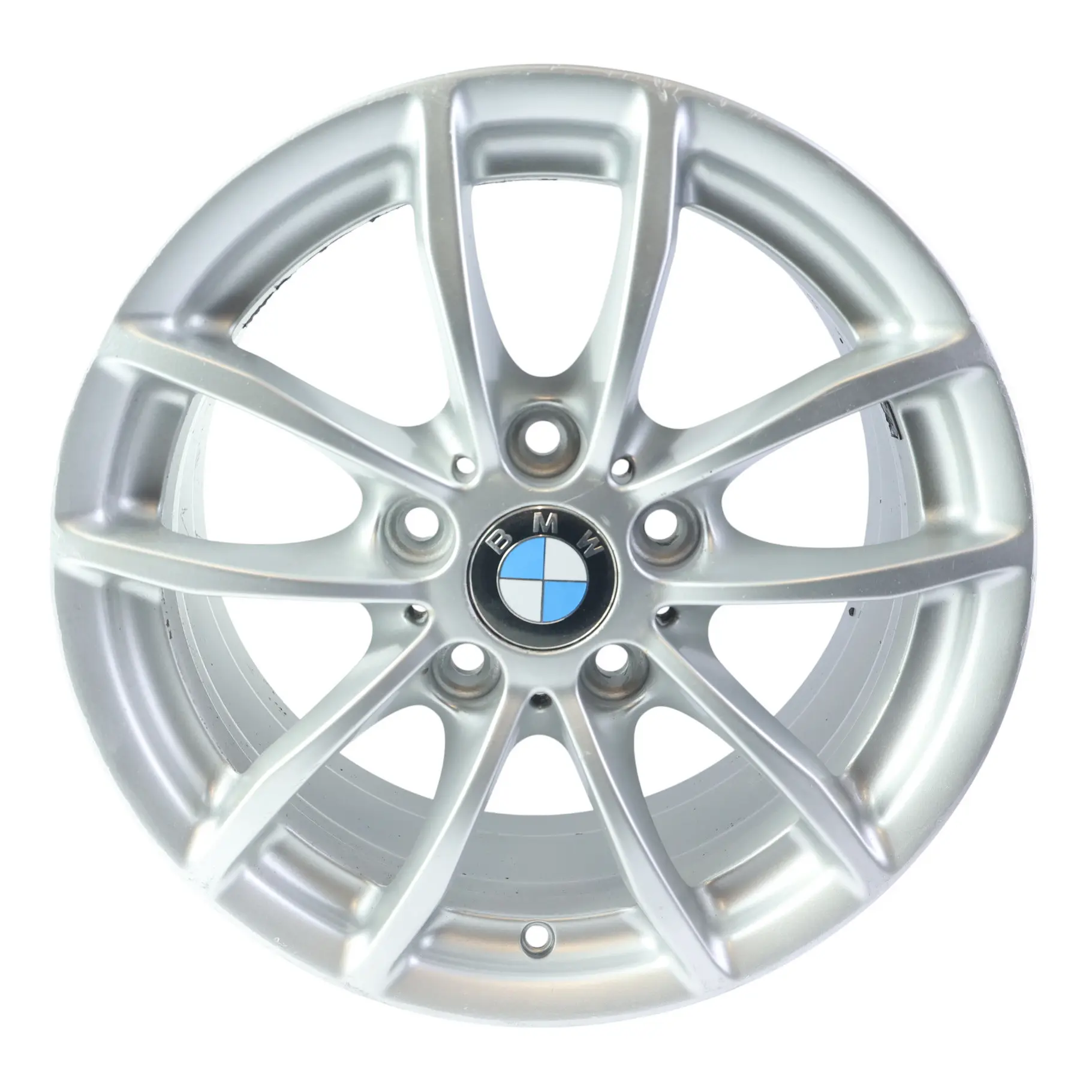 BMW F20 F21 F22 F23 Silver Wheel Alloy Rim 16" 7J ET:40 V-Spoke 378 6796202
