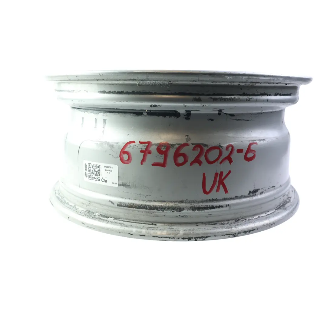 Silber Alu Felge Alufelge 16" V-Speiche 378 7J ET:40 für BMW F20 F21 F22 mit Teilenummer 6796202 BMW F20 F21 F22 Silber Alu Felge Alufelge 16" V-Speiche 378 7J ET:40 - SKU 6796202-6 - Teilenummer 6796202