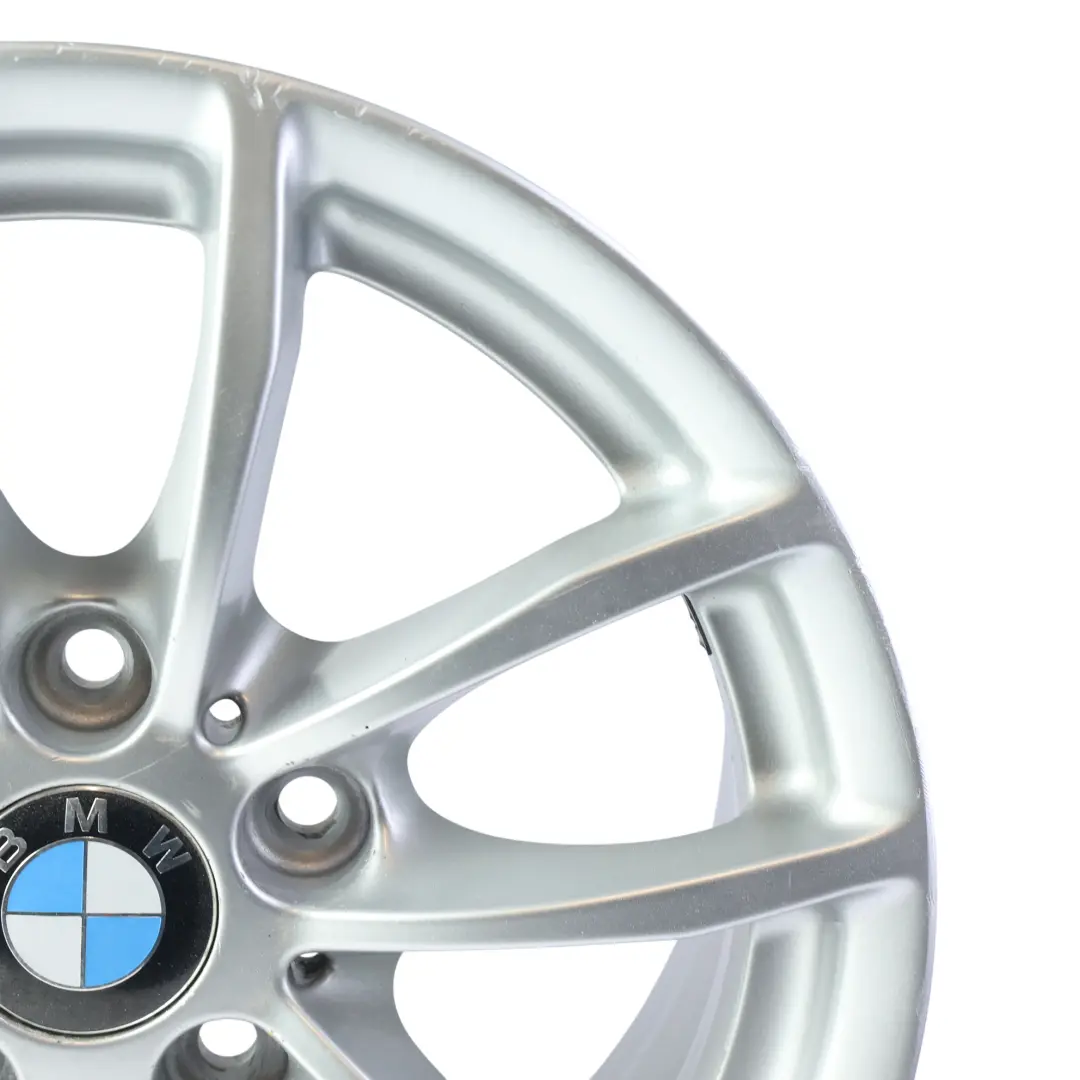 Silber Alu Felge Alufelge 16" V-Speiche 378 7J ET:40 für BMW F20 F21 F22 mit Teilenummer 6796202 BMW F20 F21 F22 Silber Alu Felge Alufelge 16" V-Speiche 378 7J ET:40 - SKU 6796202-6 - Teilenummer 6796202