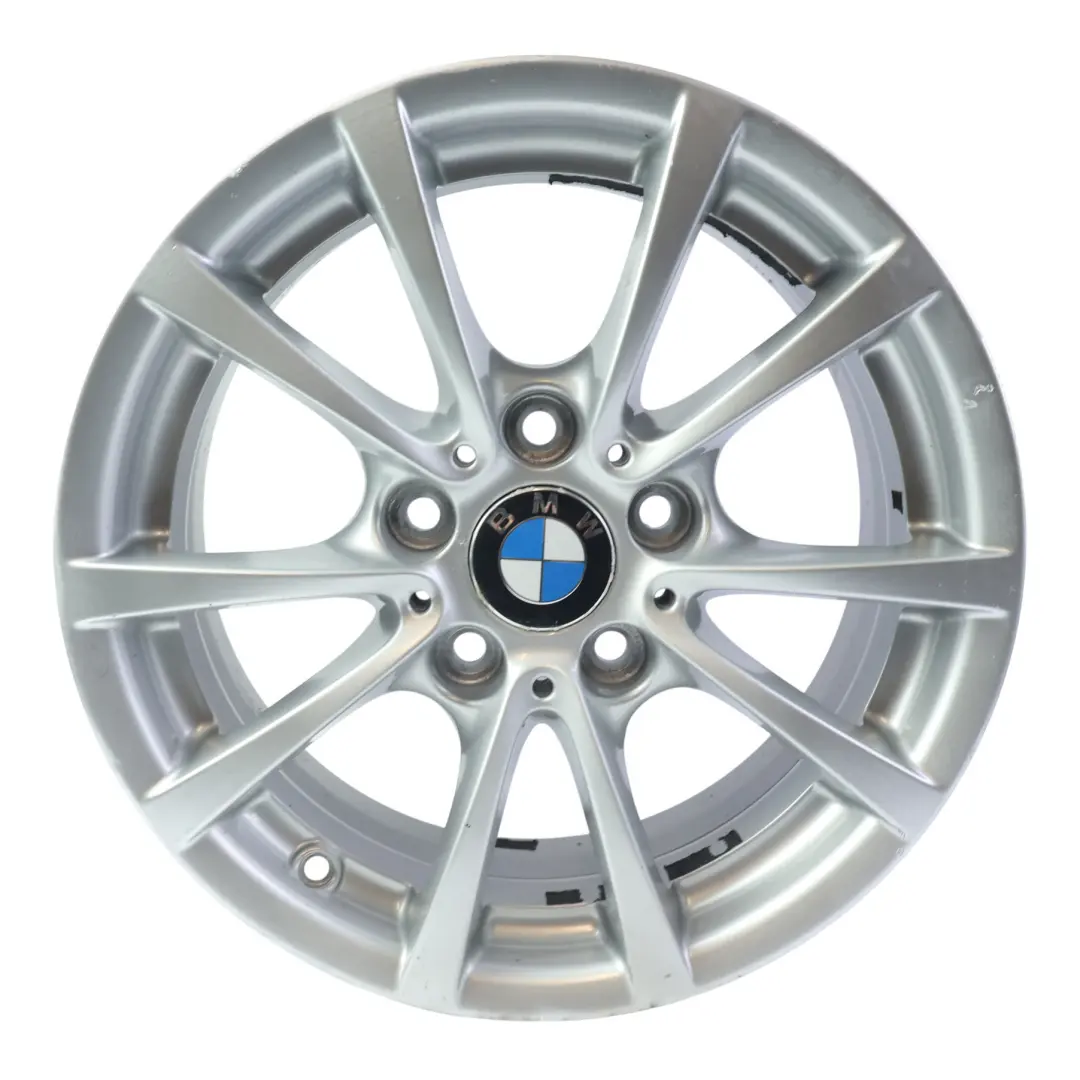 BMW F30 F31 F36 Cerchio in lega argento 16" 7J ET:31 V-spoke 390 - SKU 6796236-2 - Numero di parte 6796236