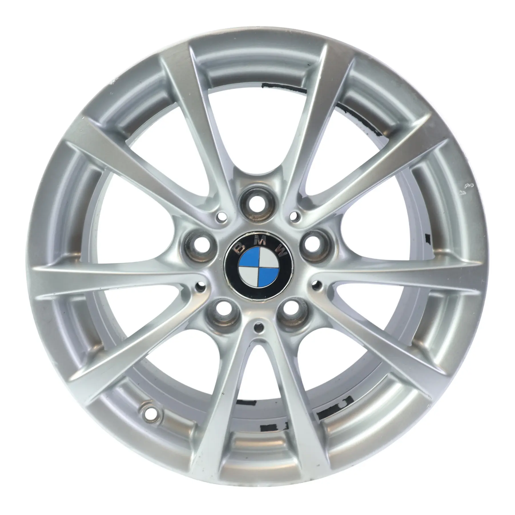 BMW F30 F31 F36 Jante Alliage Argent 16" 7J ET:31 V-spoke 390 6796236