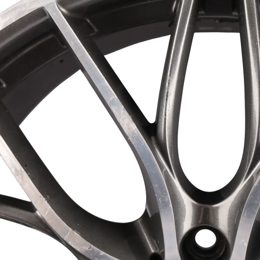 BMW F30 F31 F32 Rear Wheel Rim Alloy Silver 20" 8,5J ET:47 Double Spoke - SKU 6796265-2 - Part number 6796265
