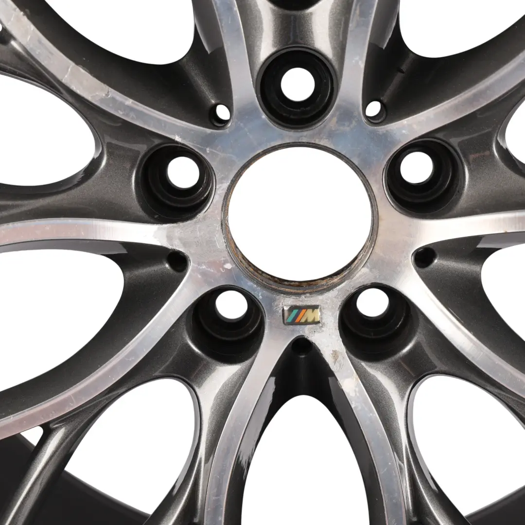 BMW F30 F31 F32 Rear Wheel Rim Alloy Silver 20" 8,5J ET:47 Double Spoke - SKU 6796265-2 - Part number 6796265