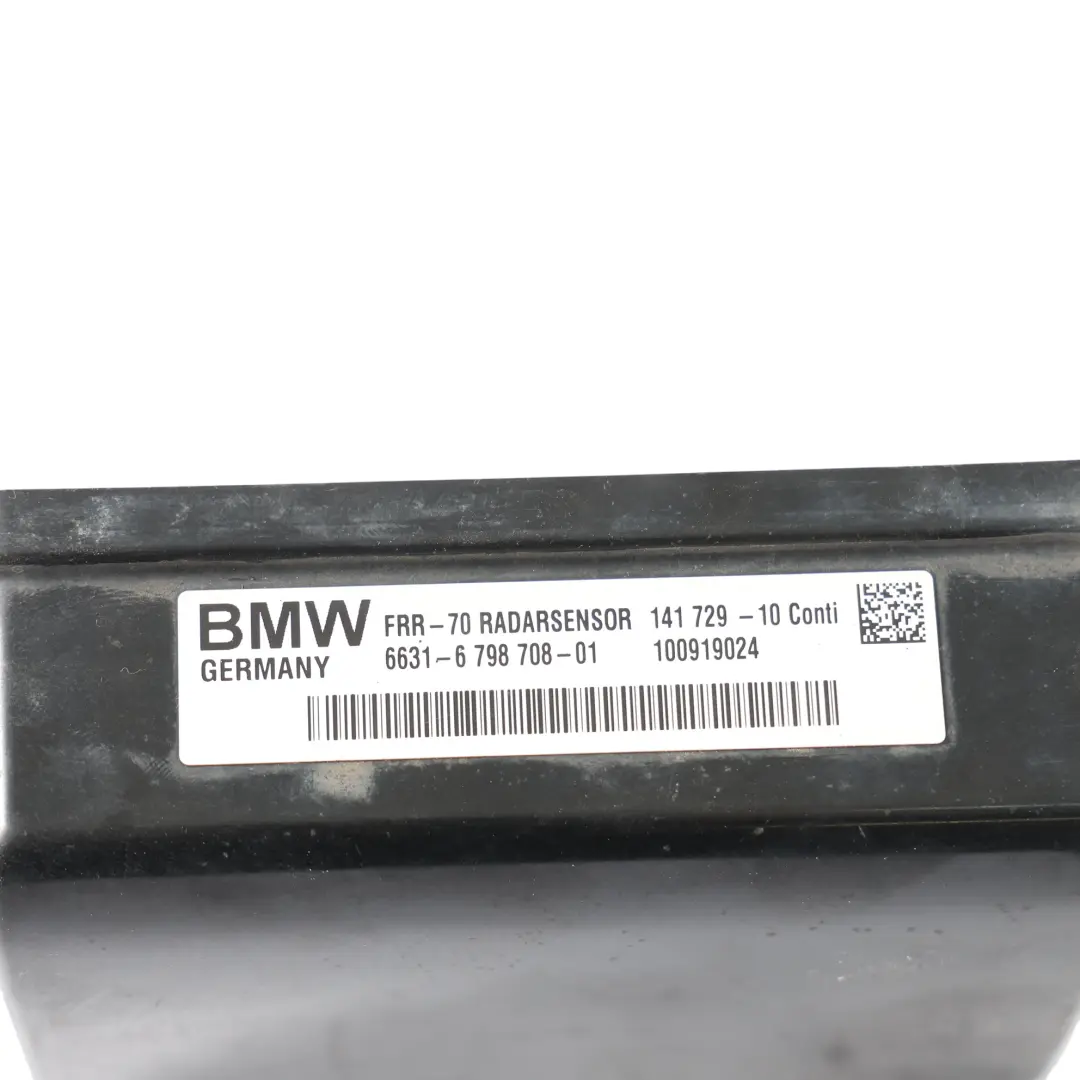 BMW X5 E70 LCI X6 E71 Módulo Sensor Radar Distronic - SKU 6798708 - Número de pieza 6798708