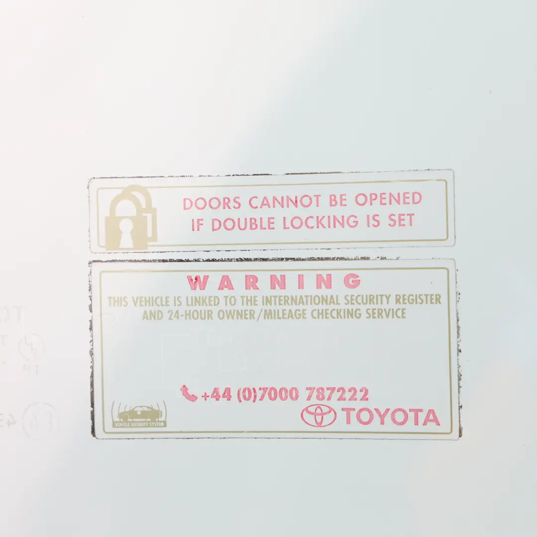 Front Door Window Glass Glazing AS2 Right O/S to Toyota Celica T23 with Part number 6810120300 Toyota Celica T23 Front Door Window Glass Glazing AS2 Right O/S - SKU 6810120300 - Part number 6810120300