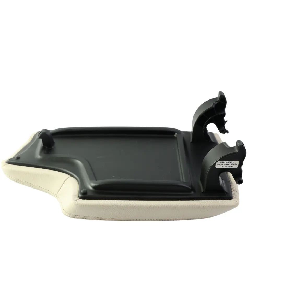 BMW F36 Gran Coupé Centre Console Armrest Leather Cover Elfenbeinweiss - SKU 6817660 - Part number 6817660