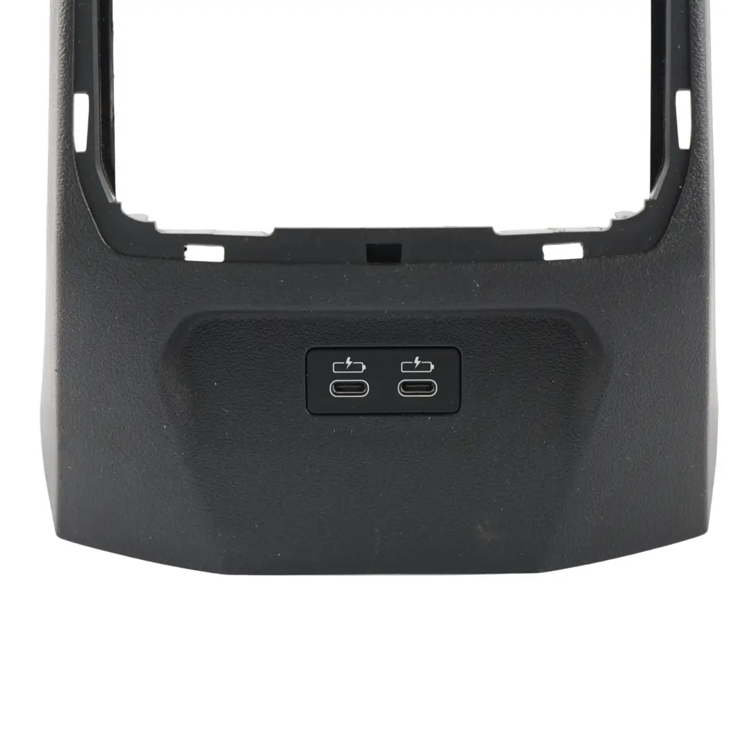 Centre Console Rear Cover Trim Panel Frame USB C Outlet to BMW F40 F44 with Part number 6823440 BMW F40 F44 Centre Console Rear Cover Trim Panel Frame USB C Outlet - SKU 6823440-1 - Part number 6823440
