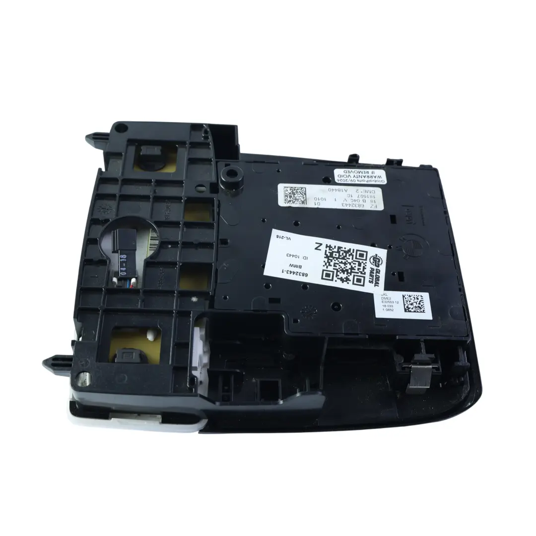 BMW X1 F48 Courtesy Light Interior Roof Panel Panoramic Roof Black - SKU 6832443-1 - Part number 6832443
