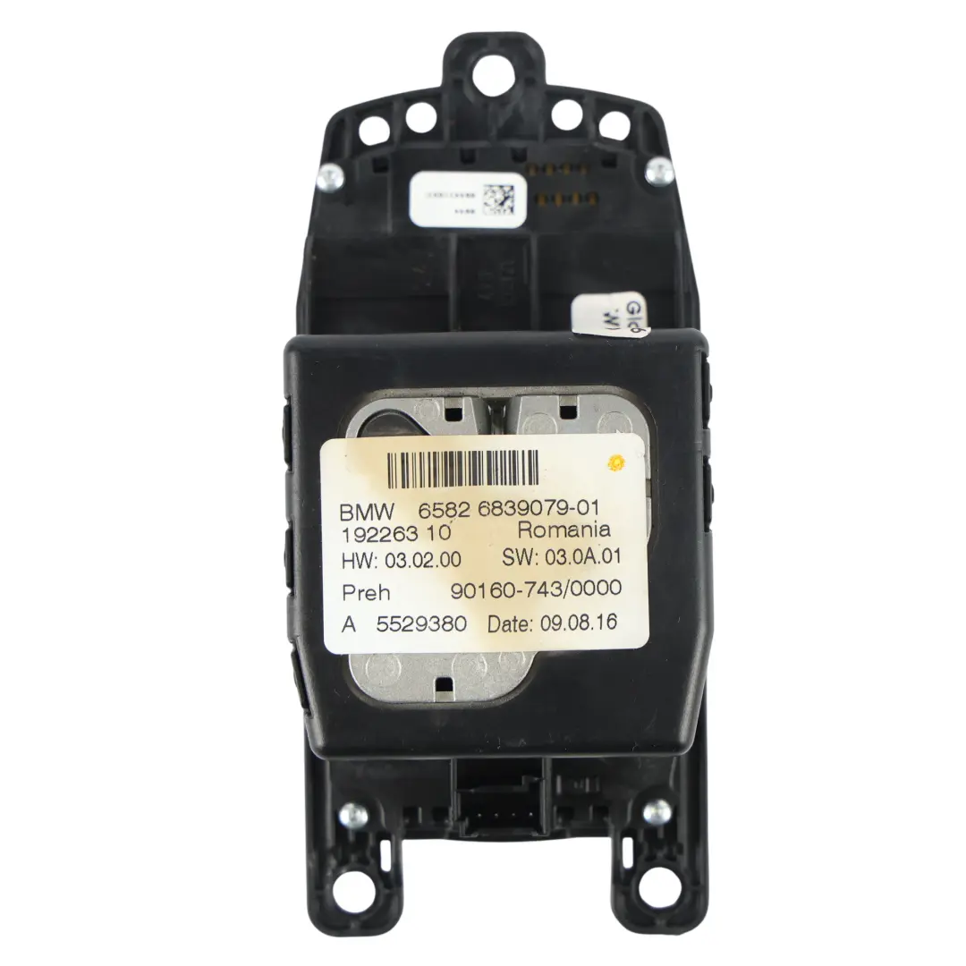 BMW F20 F21 F30 F80 iDrive Controller Control Unit Knob Switch Module - SKU 6839079-1 - Part number 6839079
