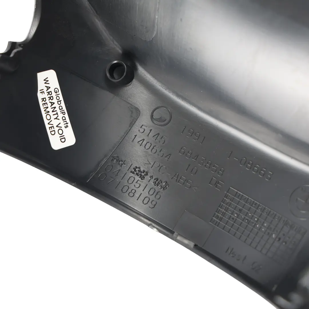 BMW F45 F48 X1 Lenksäulenverkleidung Oben Blende - SKU 6843858-1 - Teilenummer 6843858