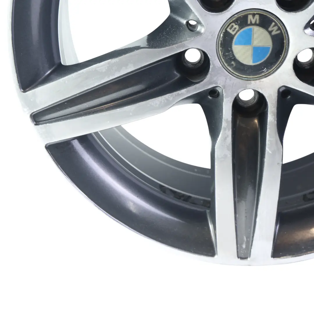 Bicolor Alloy Wheel Rim 17" Star Spoke 379 7,5J ET:43 to BMW F20 F21 F22 with Part number 6850151 BMW F20 F21 F22 Bicolor Alloy Wheel Rim 17" Star Spoke 379 7,5J ET:43 - SKU 6850151-1 - Part number 6850151