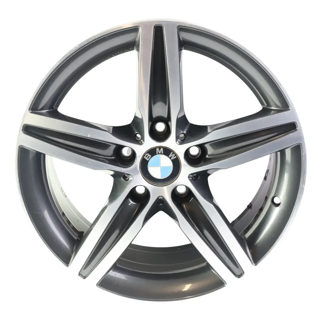 BMW F20 F21 F22 Cerchio lega grigio 17" raggi stellati 379 ET:43 7,5J - SKU 6850151-13 - Numero di parte 6850151