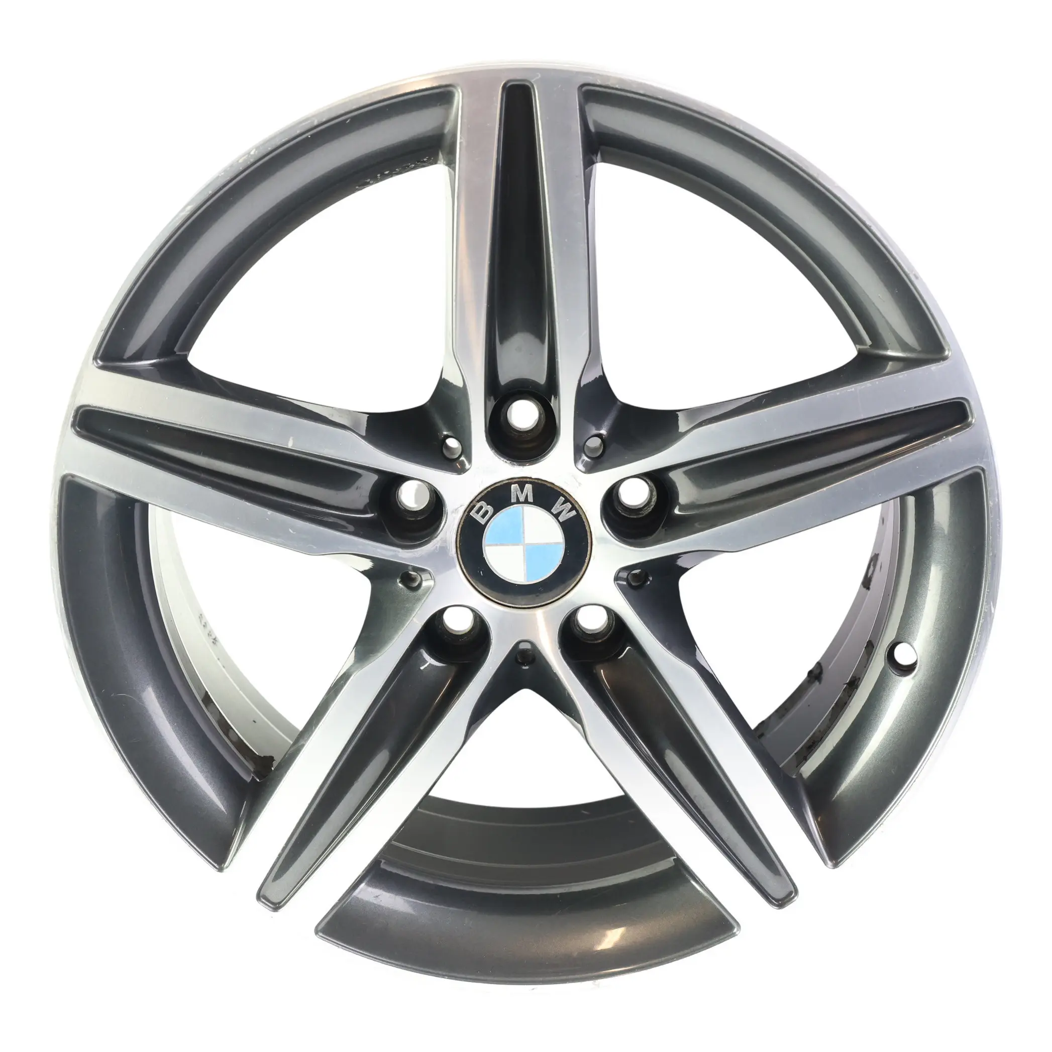 BMW F20 F21 F22 F23 Grey Alloy Wheel Rim 17" Star Spoke 379 ET:43 7,5J 6850151
