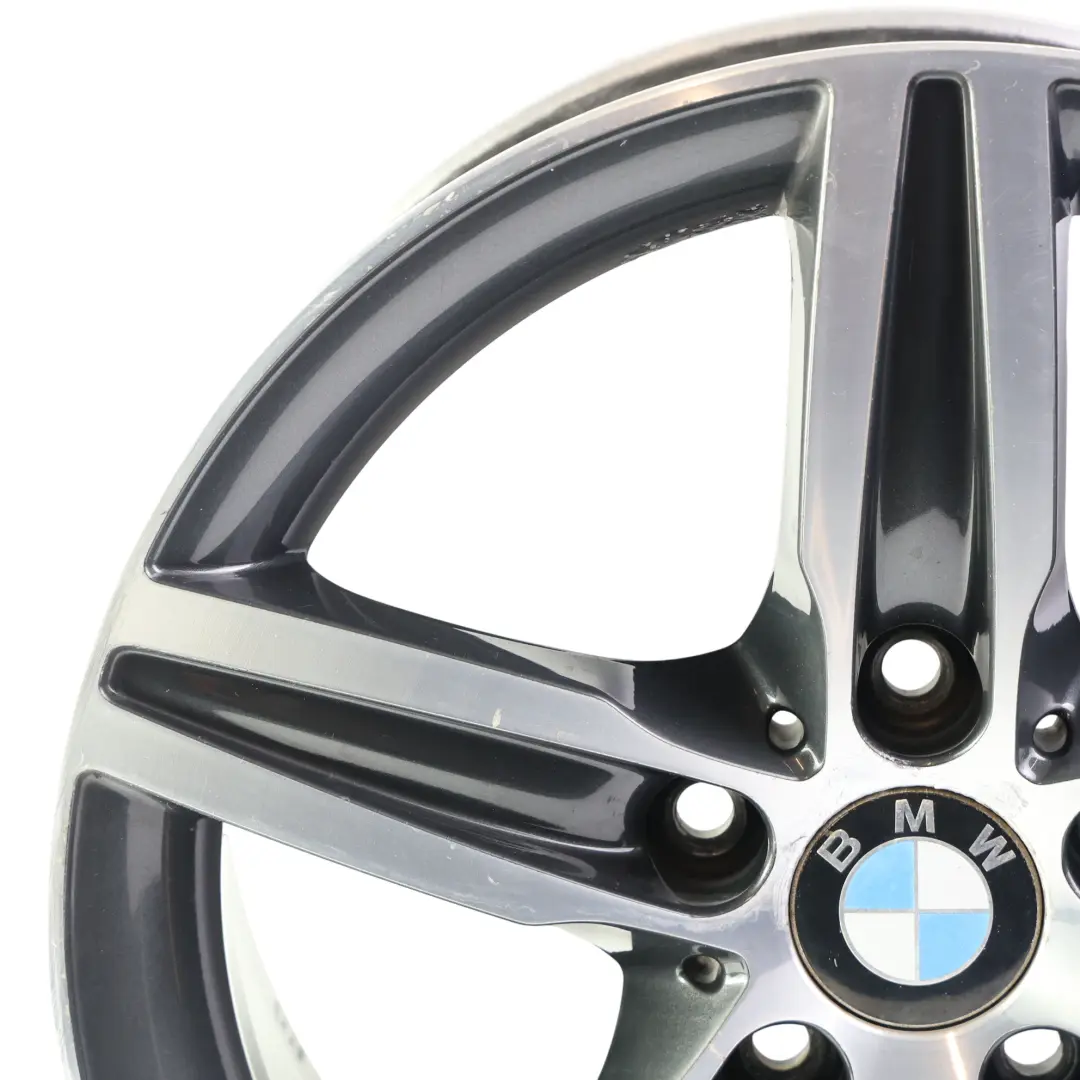BMW F20 F21 F22 F23 Grey Alloy Wheel Rim 17" Star Spoke 379 ET:43 7,5J - SKU 6850151-13 - Part number 6850151